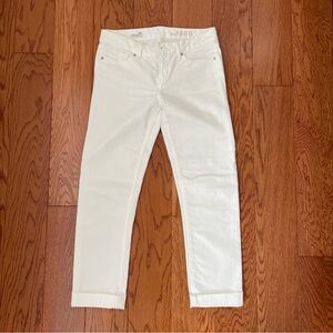 Gap 1969 real straight white jeans size 25r